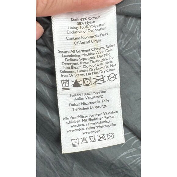 Eddie Bauer Riley Black Waterproof Hooded Parka Coat Size Small - Picture 9 of 15